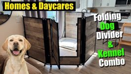 4' Tall Five Piece Room Divider Panel Set