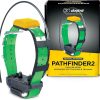 Dogtra Pathfinder 2 Additional Receiver Dog GPS Tracker e Collar Green LED Light No Monthly fees Free App Waterproof Smartwatch Control Satellite Real Time Tracking Long Range Smartphone Required
