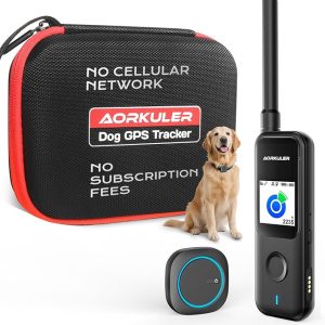Outdoor GPS Dog Tracker for No-Signal Areas - Outdoor Pet Locator Finder Tracker, Real-Time Tracking for Hiking/Walking/Camping, Works in Remote Wilderness/Farms/Large Parks (Tracker 2)