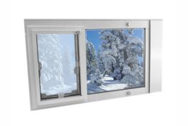 Maxseal Lockable Horizontal Window Pet Door Insert