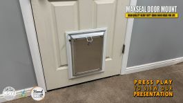 MaxSeal PRO Pet Door for Doors