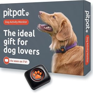 PitPat Dog Activity And Fitness Monitor (No GPS) - No Recharging or Subscription Required - Suitable for All Dogs And Fits All Collars - Smart...